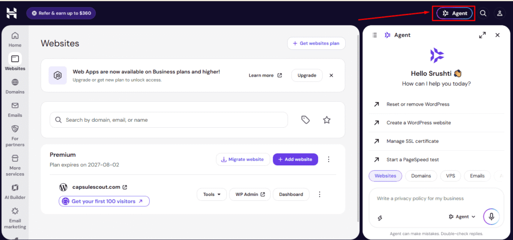 Hostinger Customer Support