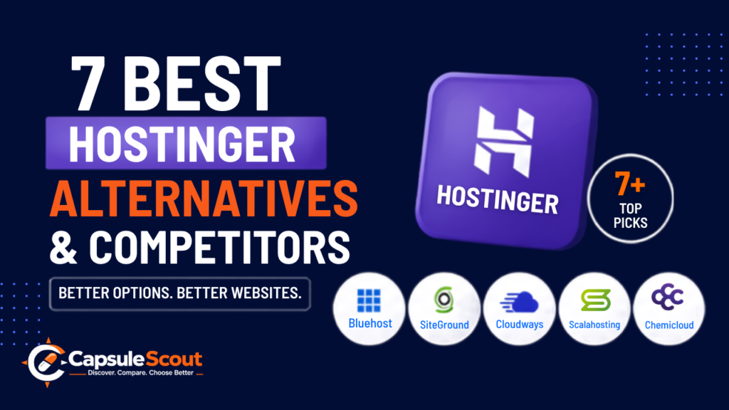 7 Best Hostinger Alternatives & Competitors