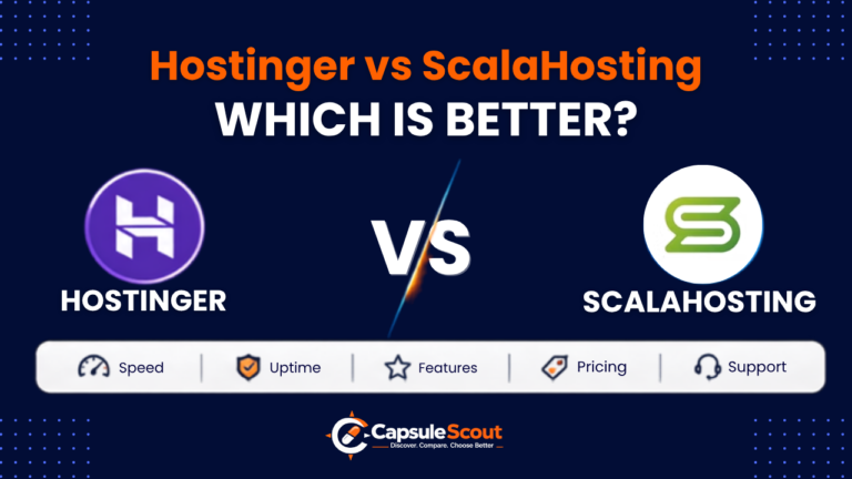 Hostinger vs ScalaHosting: Which Is Better?