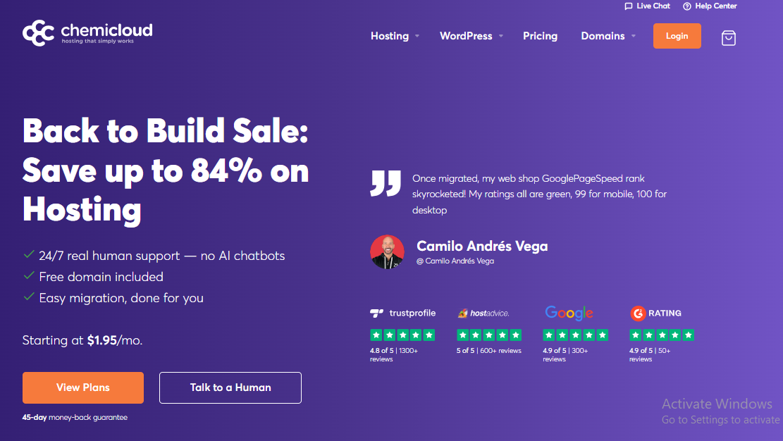 chemicloud website