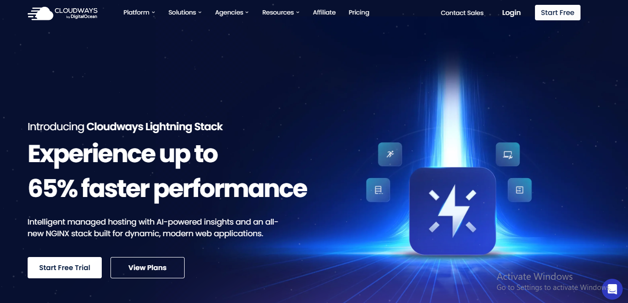 cloudways website